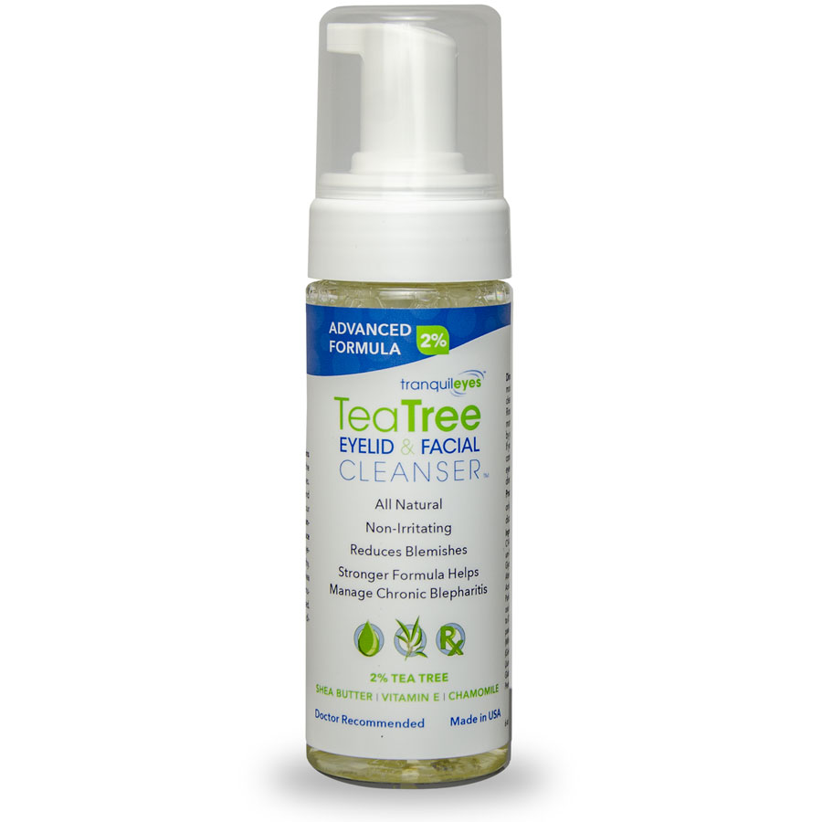 Advanced formula 2 tea tree eyelid facial cleanser Product
